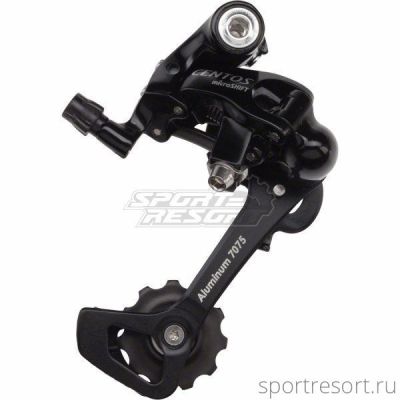 Переключатель задний Microshift RD-R57E CENTOS (3х10ск, Long Cage, черный)