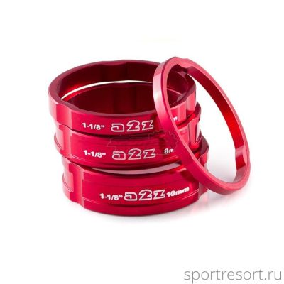 Кольца проставочные a2z 3/5/8/10mm Red