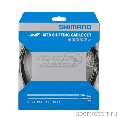 Набор трос и оплетка для заднего переключателя Shimano MTB SP41