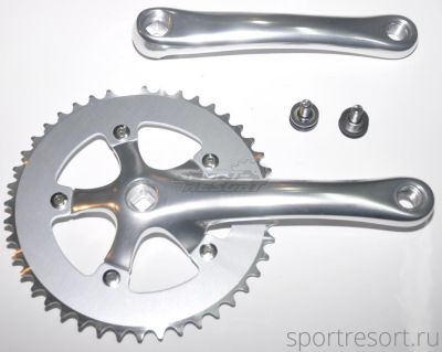 Шатуны SHUN SHING SS-8101 (44T/170mm) Silver