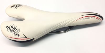 Седло Selle San Marco Aspide FX Avio Tube Titan White