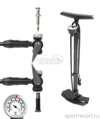 Насос напольный Giyo GF-62 HP Alum Floor Pump GF-62