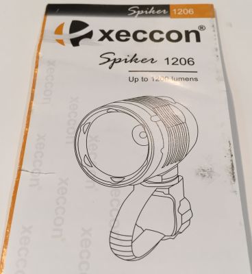 Велофара XECCON Spiker 1206 (1200 Lumen) Spiker 1206