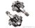 Педали Shimano XTR PD-M9100 SPD Педали Shimano XTR PD-M9100 SPD