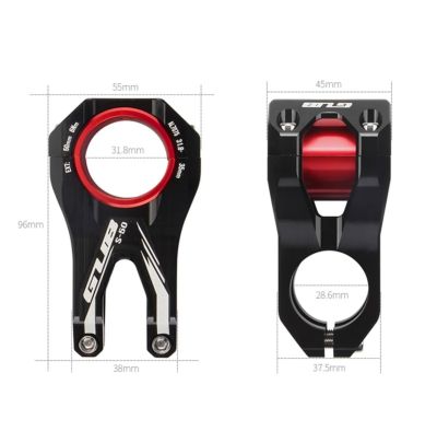 Вынос GUB S-50 (1-1/8", 31.8, 50mm, 0°)