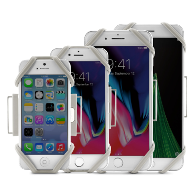 Крепеж для смартфона на руку BONE RUN TIE Black (размер L) 07-185020