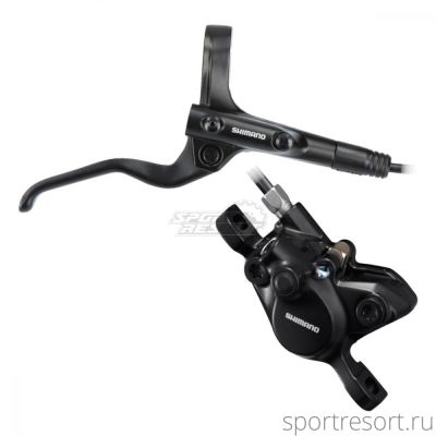 Тормоз дисковый Shimano MT201 задний (1700мм, черный)