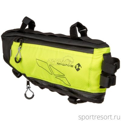 Велосумка под раму M-Wave Borsa Rough Bag Black/Yellow 122638