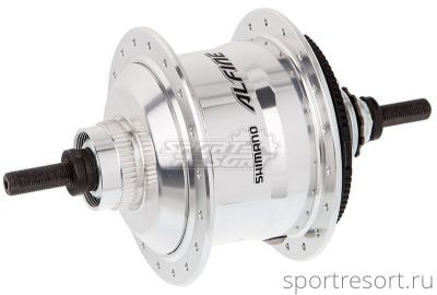 Втулка планетарная Shimano Alfine SG-S700 (36H, серебро)