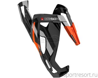 Флягодержатель Elite Custom Race Plus (черный с оранжевым) 0140647