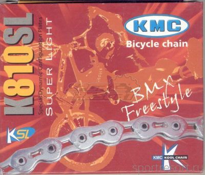 Цепь KMC K810 SL 3/32" (1ск,110зв)