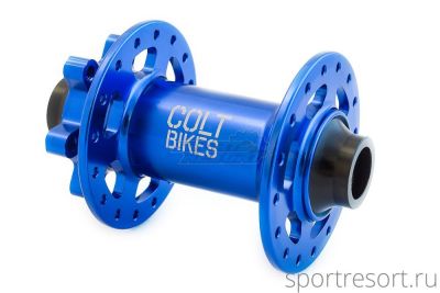 Втулка передняя Colt Bikes 38 (32H, 100x15mm) Blue