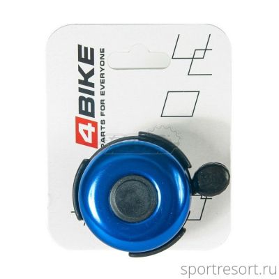 Звонок 4Bike BB3204 52 mm голубой ARV100025