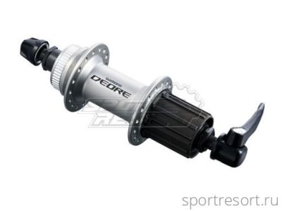 Втулка задняя Shimano Deore FH-M595 (36H, серебро)