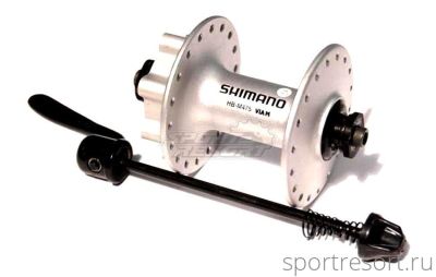 Втулка передняя Shimano Alivio HB-M475 (32H, серебро)