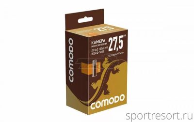 Велокамера Comodo 27.5x2.125-2.40 A/V-40 mm
