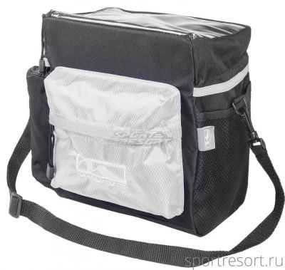 Велосумка на руль M-Wave UTRECHT TRAVEL BAG Black/White 5-122812