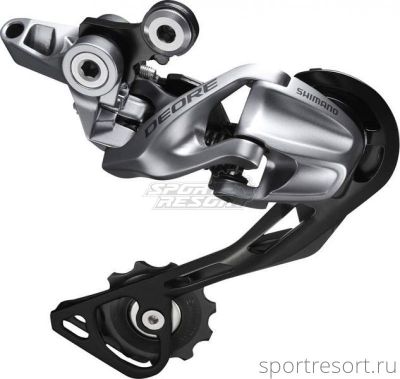 Переключатель задний Shimano Deore RD-M610 SGS (10ск, серебро)
