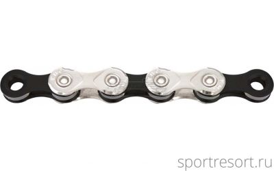 Цепь KMC X-11-1 (11ск,116зв) silver/black