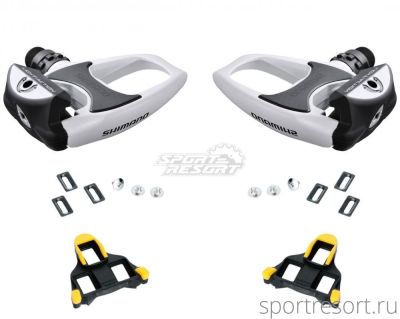 Педали Shimano PD-R540 SPD-SL (белые)