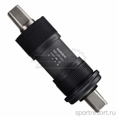 Каретка Shimano BB-UN100 68/122.5 mm, D-NL, болты, без упак.