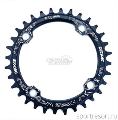 Звезда Deckas Narrow-Wide BCD104 32T Black