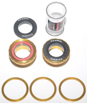 Каретка Token TK877TBT Ceramic MTB/Road Gold