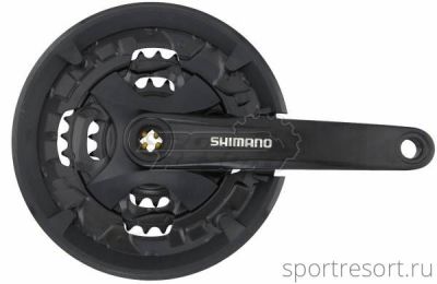 Система Shimano Altus FC-MT101 9ск (Квадрат, 44/32/22T, 170mm, защита)