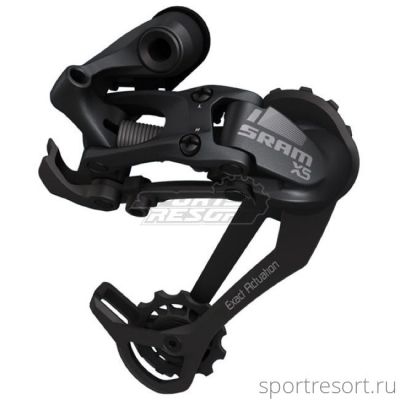 Переключатель задний Sram X5 (9ск, Long Cage, черный)