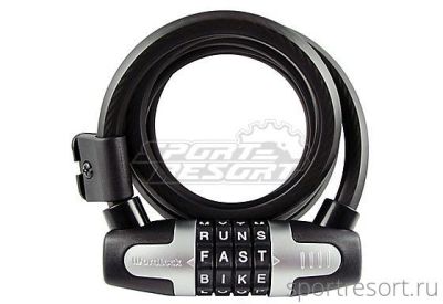 Велозамок Ventura WordLock 12х1800 мм (кодовый/символьный) 230167