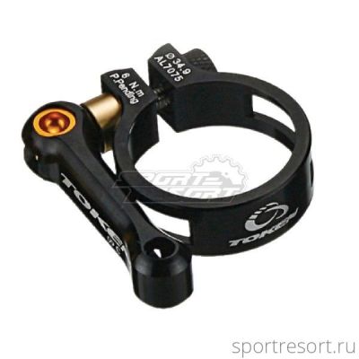 Хомут Token TK1665 QR 34.9mm черный