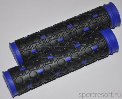 Грипсы Velo VLG-232D2 Blue