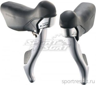 Ручки Dual Control Shimano 105 ST-5800 (2х11ск, черные)
