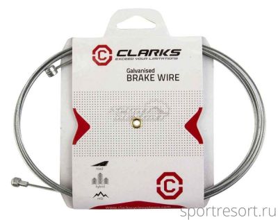 Трос тормоза CLARKS MTB/ROAD Galvinized 1.5x2000 mm