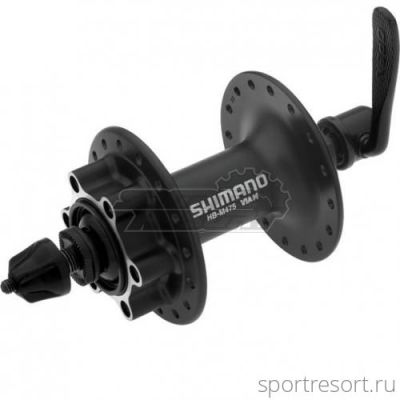 Втулка передняя Shimano Alivio HB-M475 (32H, черная)