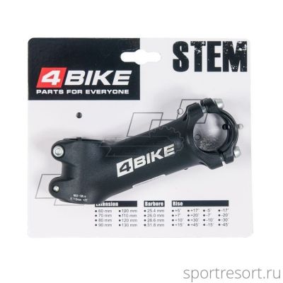 Вынос 4Bike TDS-D499A (1-1/8", 31.8, 110mm, 25°)