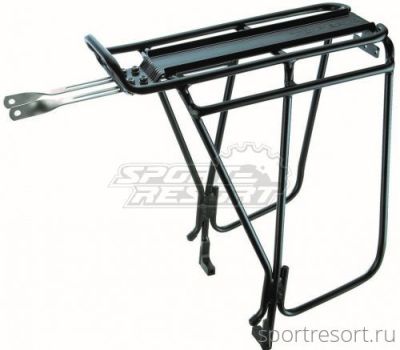 Велобагажник TOPEAK SUPER TOURIST TUBULAR RACK DX, W/SIDE BAR, DISC MOUNT VERSION, BLACK TA2136B