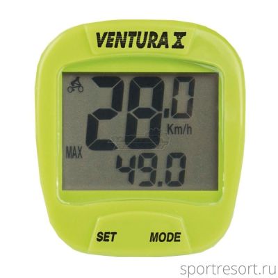 Велокомпьютер Ventura X Cycling Computer Green 5-244555