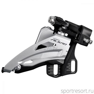 Переключатель передний Shimano Alivio FD-M4020-E (2х9ск, 64-69°, E-Type)