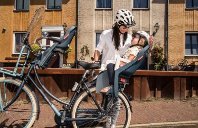 Велокресло Polisport Guppy RS+ FF dark jeans/cream PLS8637700025