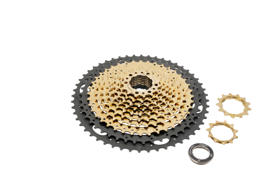 Кассета S-Ride CS-M600 (12ск, 11-52T) Gold/ED Black