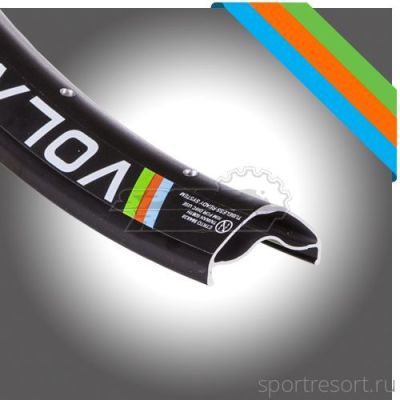 Обод Alexrims VOLAR 3.8 27.5" (584x38mm) 32H Black