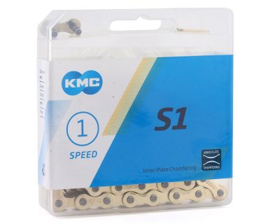 Цепь KMC S-1 (1ск,112зв) Gold