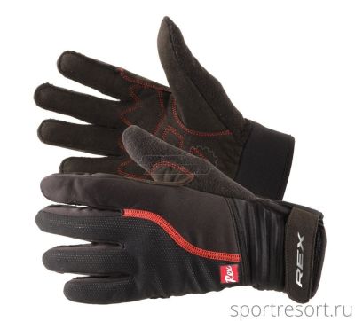 Перчатки REX KUUSAMO черн./красн. S AF81400104
