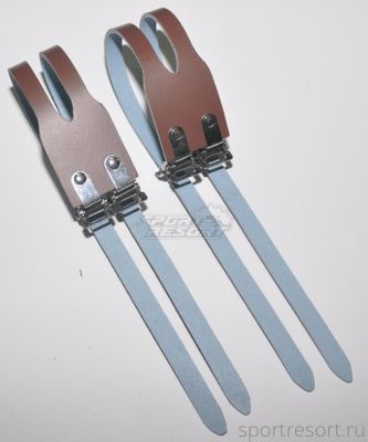 Ремешки для туклипсов Wellgo W-6 Brown