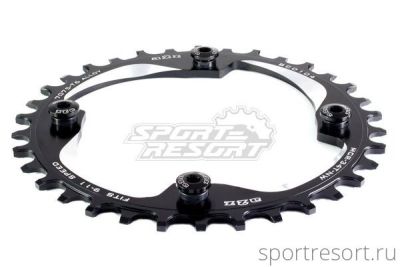 Звезда a2z Narrow-Wide BCD104 32T Black