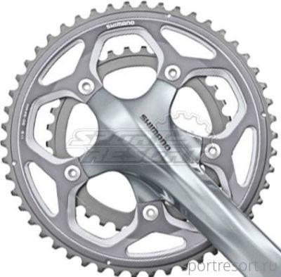 Звезда Shimano 46T-MJ BCD110 для FC-RS500 серебро