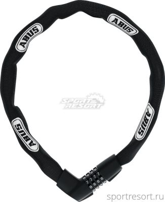 Велозамок ABUS Tresor 1385/85 цепь с ключом (черный) 05-0048566