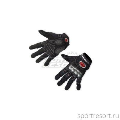 Велоперчатки Exustar CG570 (M) черный/красный CG570
