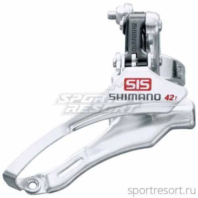 Переключатель передний Shimano Tourney FD-TY10 (3х6/7ск, нижняя тяга, 28.6мм)